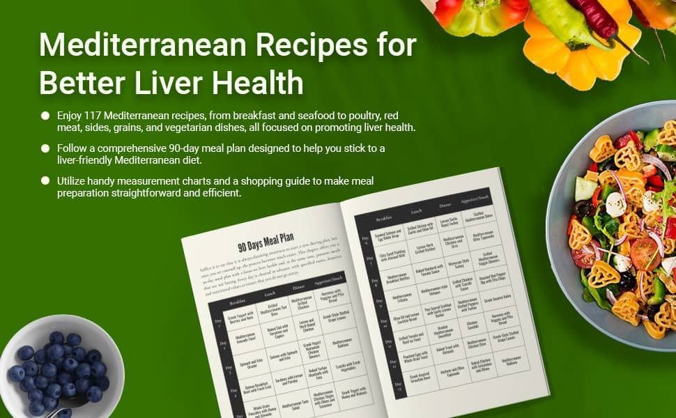 Fatty Liver Mediterranean Diet Cookbook - Image 2